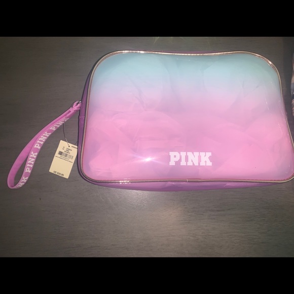 Brand new Victoria’s Secret pink makeup bag nwt